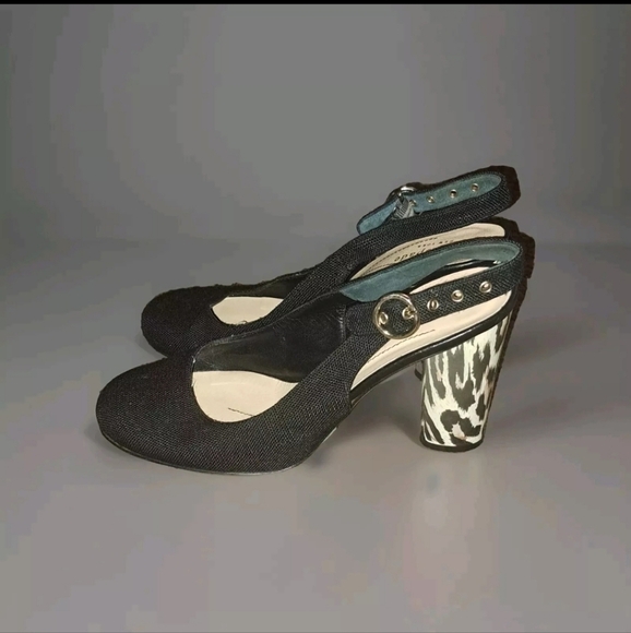 Kate Spade Black Heels size 6.5 SB5#4 - Picture 3 of 6